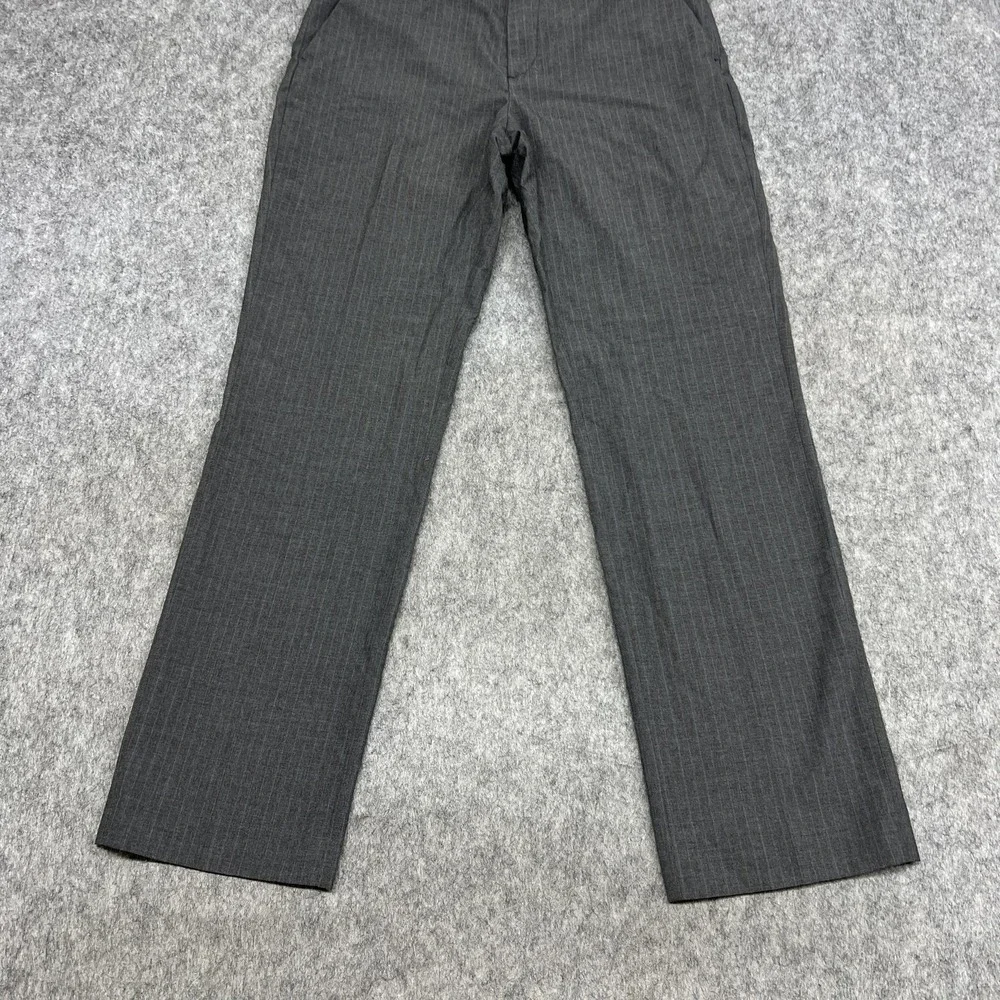 Banana Republic Pants Mens 30x32 Gray Stripe Classic Dress‎ Office FIT30x30.5